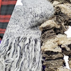 3 NWOT scarves bundle for winter / fall warmth & style